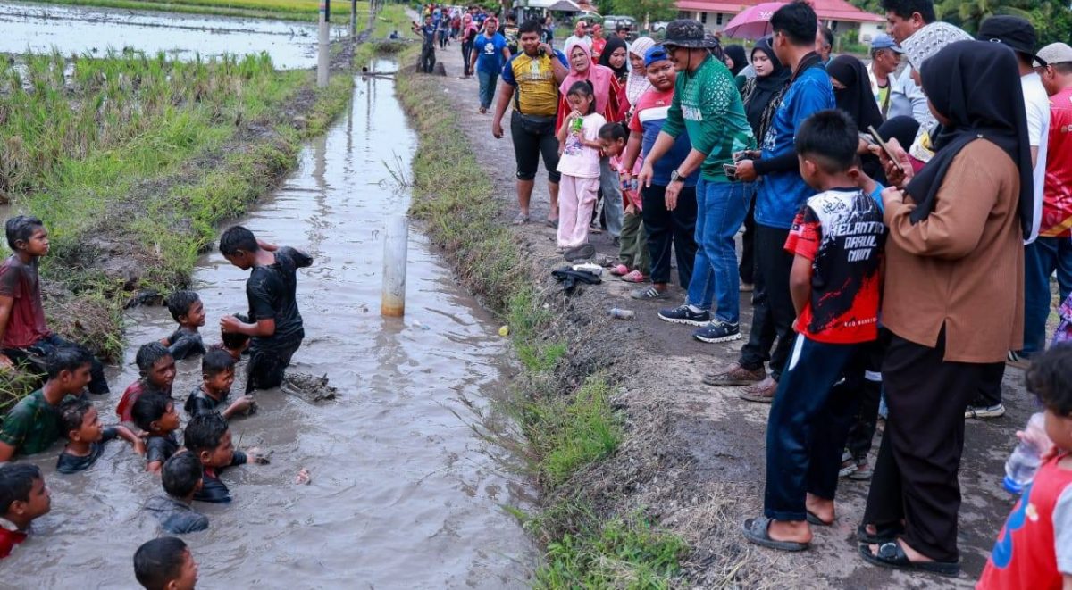 已签发（大北马） 甘榜抓鱼赛事好热闹  槟吉玻逾500人参与