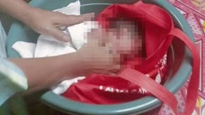 初生婴遭弃甘榜屋厕所   状况良好交福利局照料