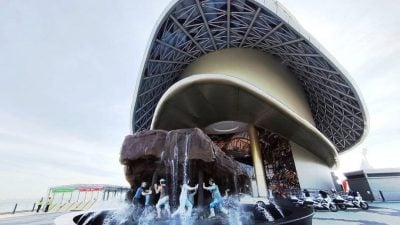 槟岛海滨上的海龟建筑　林祥雄美术馆正式推介