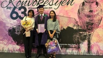 用爱改变他的人生  梁子雍克服学习障碍 航空工程系毕业