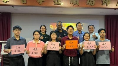 【校园报道】觉民中学STPM成绩佳  7人考获4.0满分