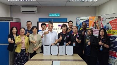 拉曼技职学院与广东学院  深化电梯工程技术合作 