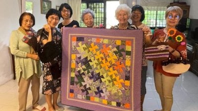 美露谷拼布艺术协会  周六义卖助弱势童筹款