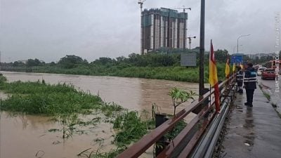 截至下午6时 雪州仍有7区河流水位处于危险水平