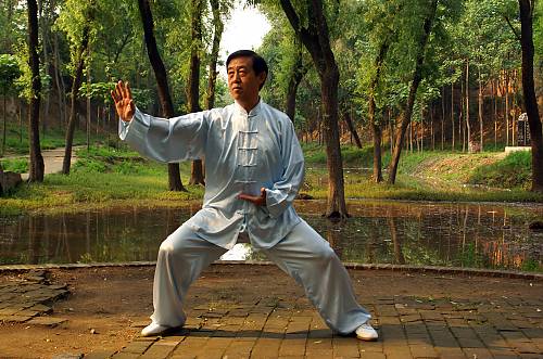 拼盘 太极拳治中老年人失眠 长期效果媲美心理疗法