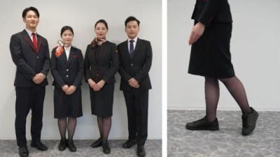 打破传统！日航宣布空姐和地勤可穿运动鞋上班