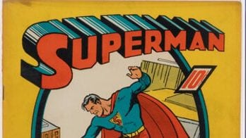 三兄弟阁楼翻出秘宝 86年前首期《超人》卖出3800万天价