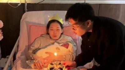 同年同月同日生夫妻结姻缘 诞爱女一家三口同辰