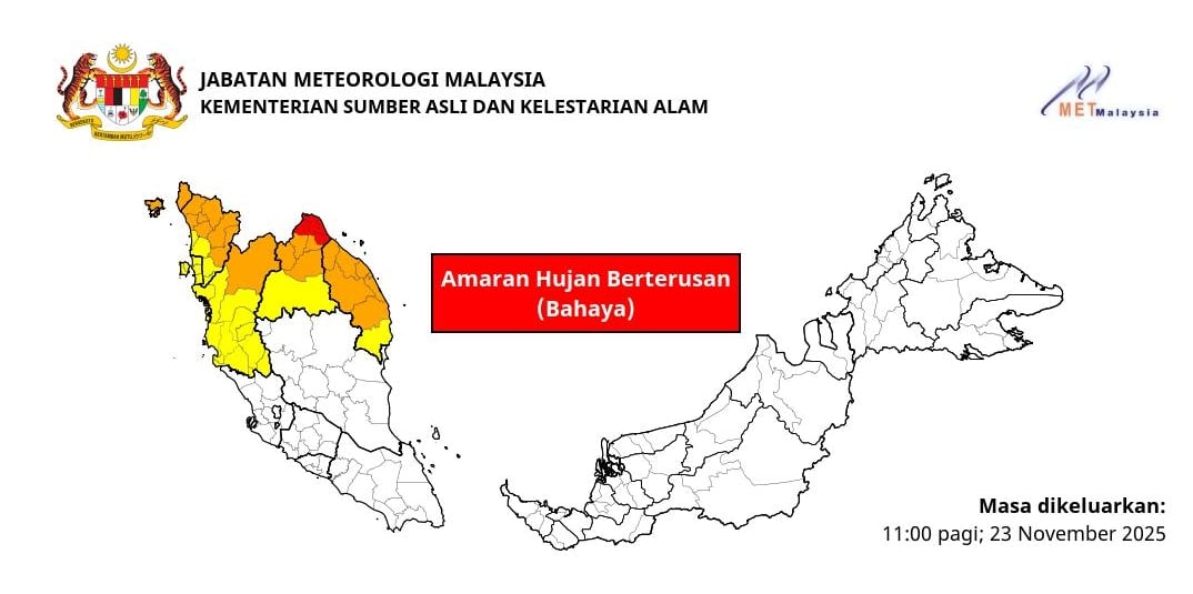 持续降雨警报 上霹重级 多地列警惕降雨级
