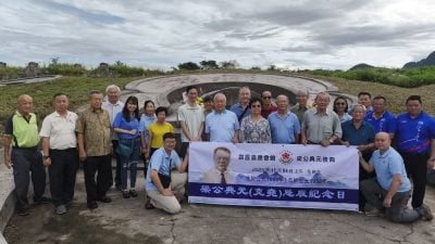捐产人梁典忌日 霹嘉应会馆与后人齐追思