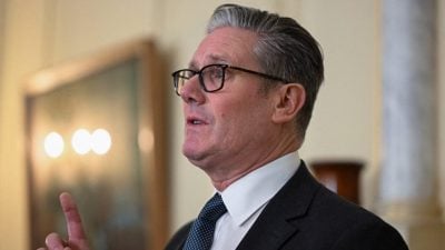 改善与中国关系 斯塔默拟明年1月访华