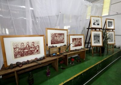 23麻风病康复者呈献86画作   “刚柔并济”尽显艺术碰撞