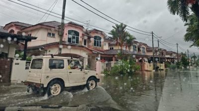 昨晚及今早大雨  曼绒多区再次沦陷