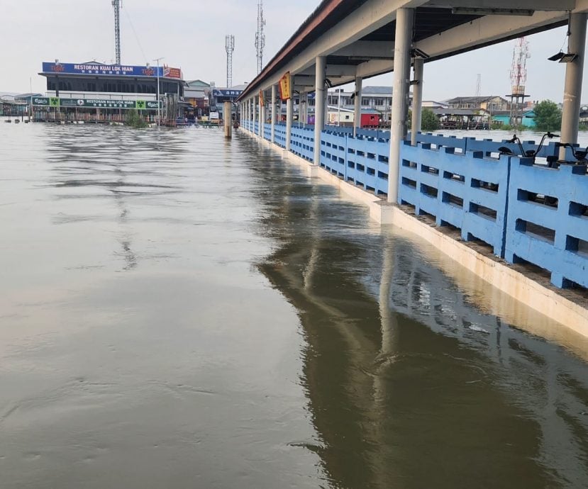 显著//大都会/巴生即日起大涨潮到9日,最高水位5.6公尺