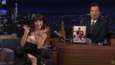 视频 | 杨紫琼自称像Labubu 调皮模仿獠牙表情