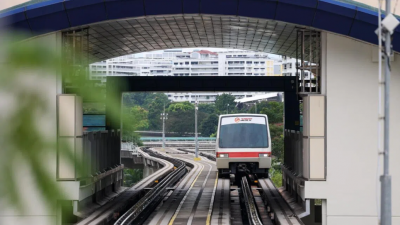 醉酒乘客跌落轻轨轨道 列车服务一度中断