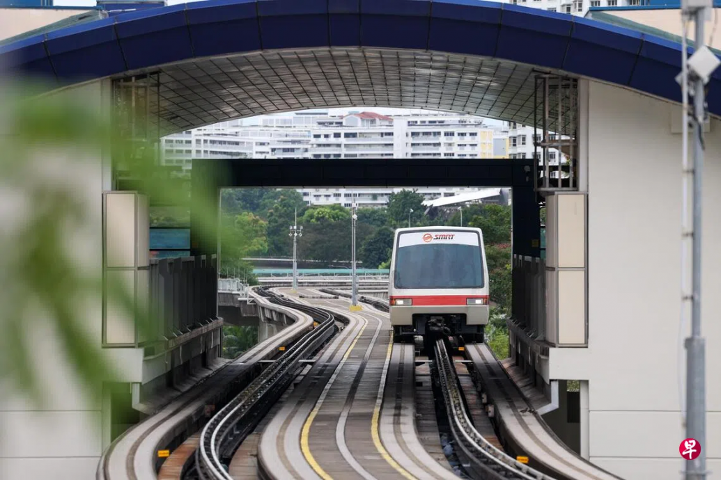 柔：狮城二三事：醉酒乘客跌落轻轨轨道 列车服务一度中断