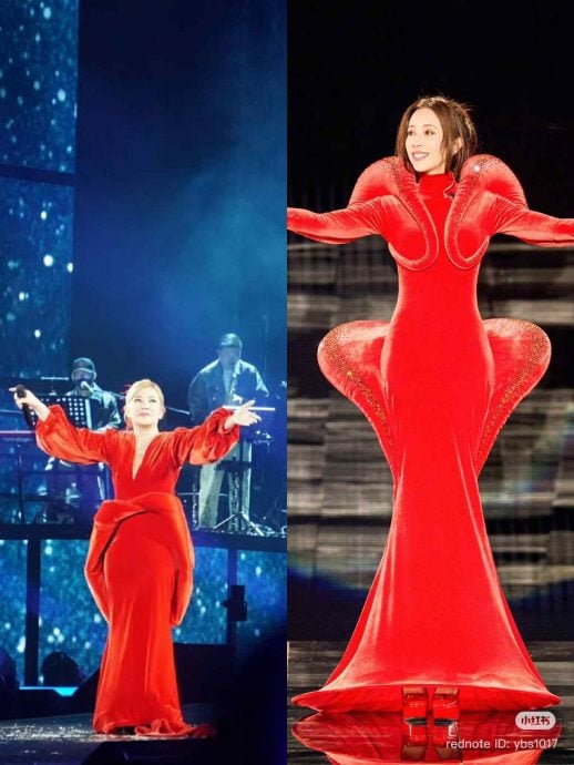 梁静茹上海开唱造型惹议 呈现方式雷同莫文蔚巡演