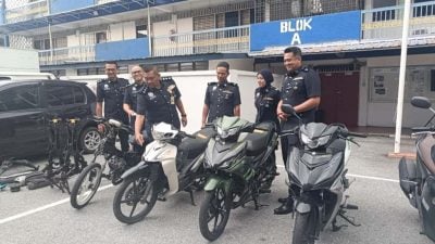 横行雪隆盗窃摩托车零件 7匪终落网！