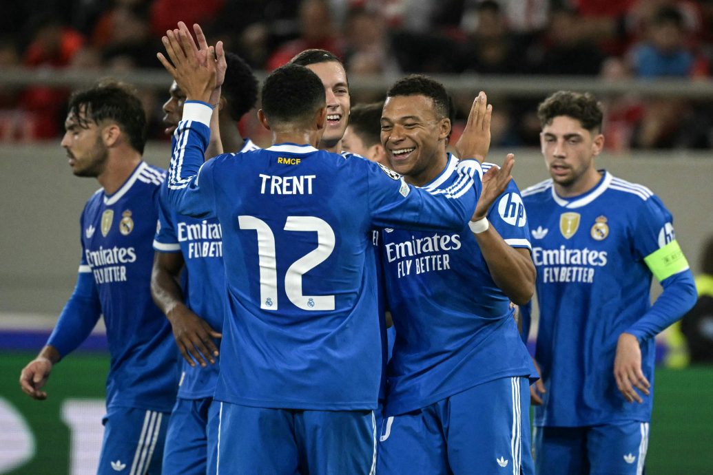 欧冠杯| 姆巴佩欧冠首次大四喜  皇马4比3险胜希腊劲旅