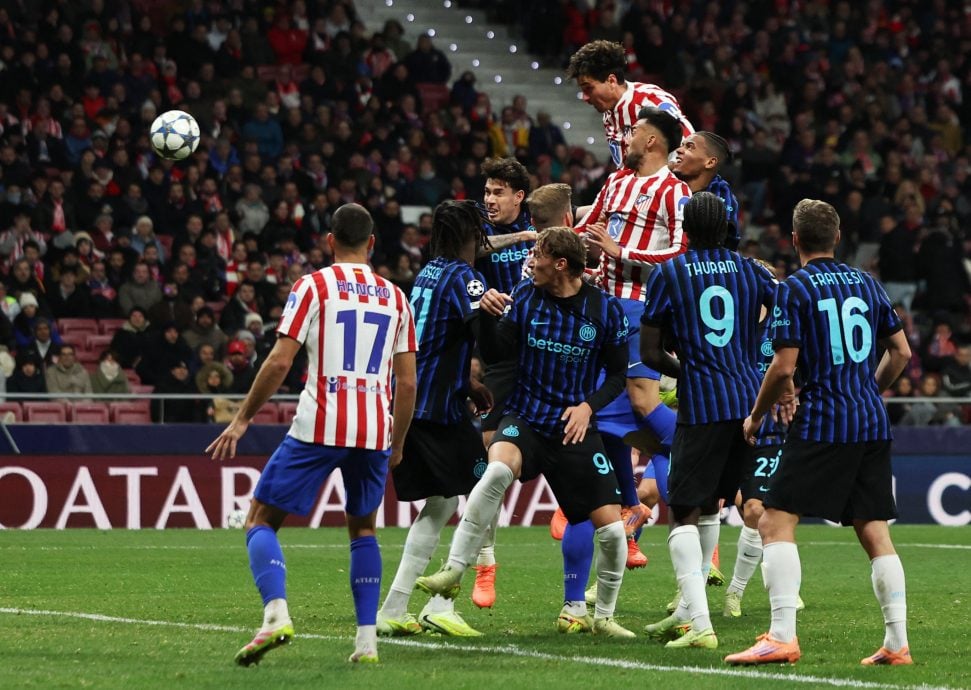 欧冠杯| 希门尼斯绝杀送国米首败  马体会夺各战线6连胜