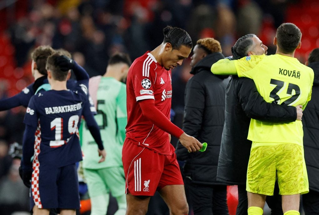 欧冠杯| 红军近9战12败吞耻辱纪录  斯洛特自信不会被解雇