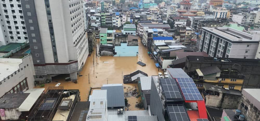 泰南大水灾/水位暴涨引发后续灾害 泰急疏散沙敦省灾民