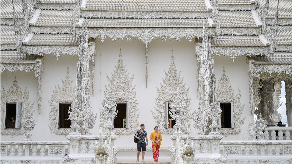 泰国清莱白庙上调外国游客门票　元旦起翻倍至200铢