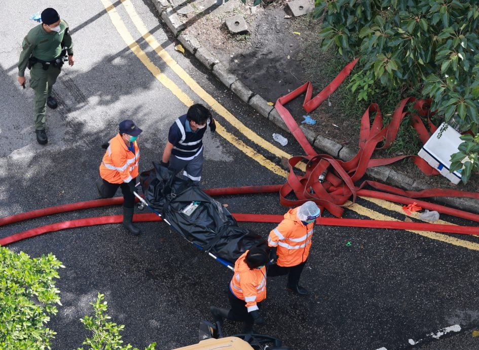 港厦五级大火烧逾36小时｜港府：灭火工作已结束