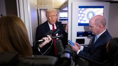 特朗普称俄乌和平协议“非常接近”达成