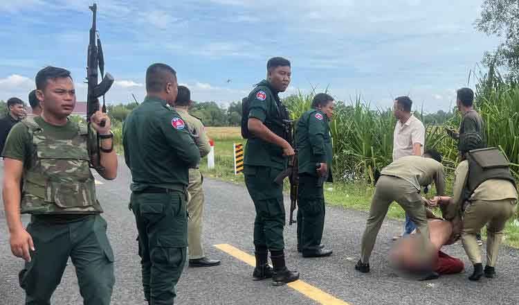 犯罪团伙柬埔寨法院外持枪劫囚　电诈主犯被抓回