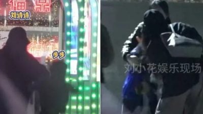 狂追小孩踉跄跌倒 刘诗诗独自带娃又哄又骗