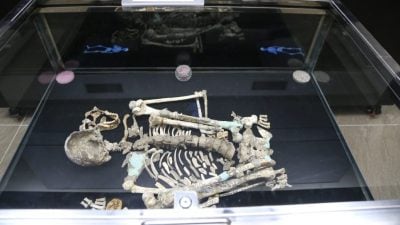 玲珑考古博物馆重新开放   “霹雳人”遗骸回乡展出