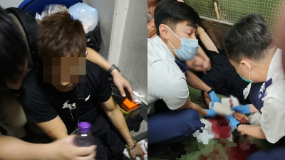 登门缉毒遭袭击  港3海关人员被砍伤