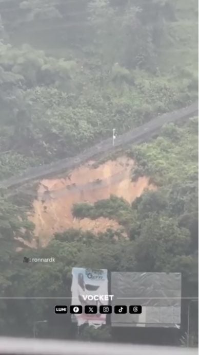 白沙罗绿野山庄 网传山泥倾泻