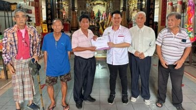 百年庇朥三圣宫横梁坍塌　盼申请RIBI基金展开全面修复