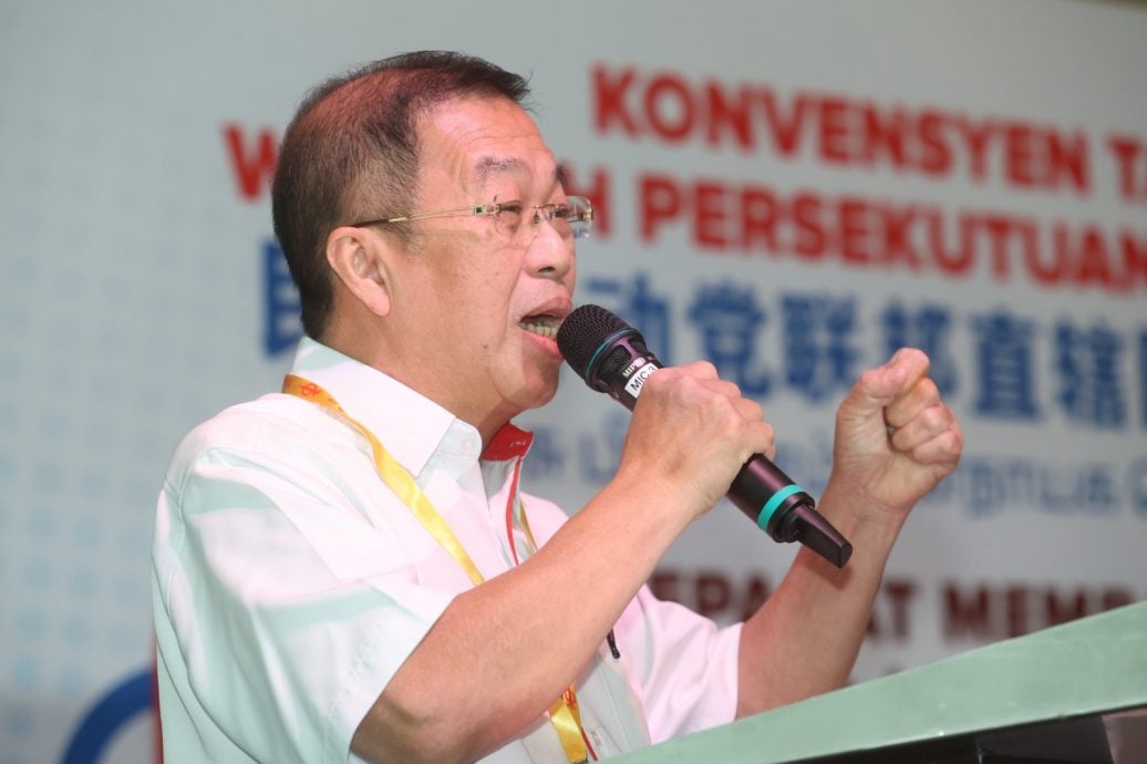 直区行动党大会|隆应恢复民选市长 陈国伟:符合希盟大选承诺