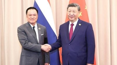 习近平会见泰相阿努廷 促加大打击电骗力度