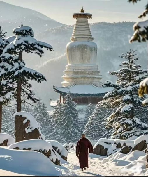 看世界)最低温可降至-44℃ 五台山实施限期封控管理