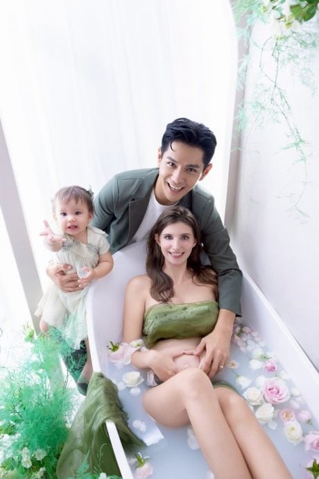 祖雄与佳娜喜获麟儿 激喊:“一家四口”新旅程