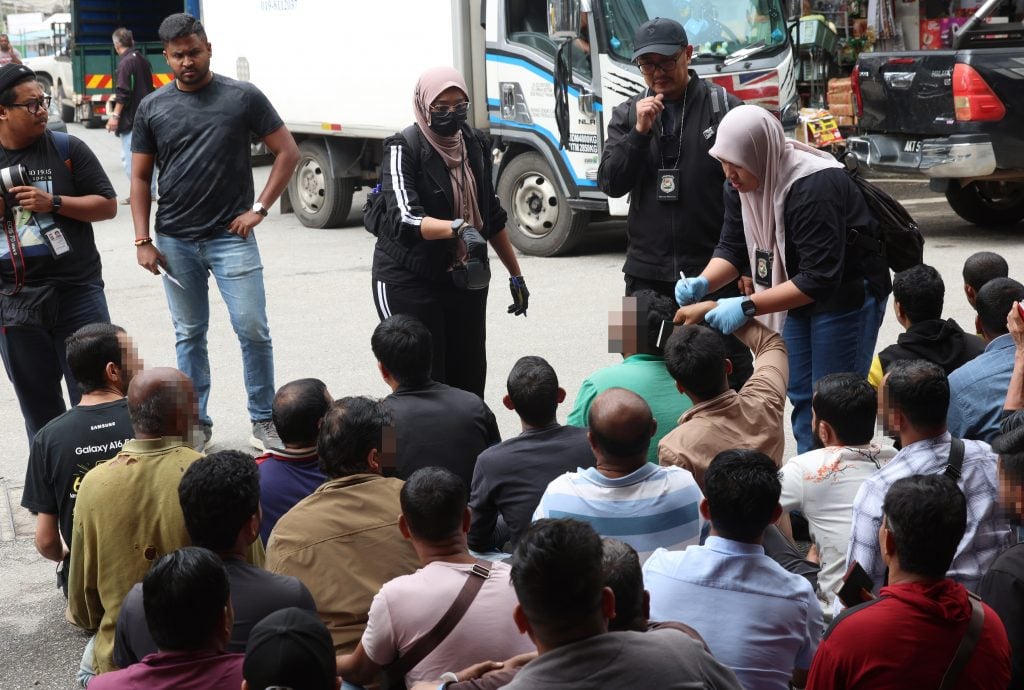 移民局金马仑展“捣毁行动” 捕468非法外籍员工