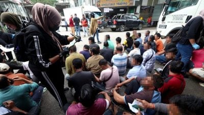 移民局金马仑展“捣毁行动” 捕468非法外籍员工