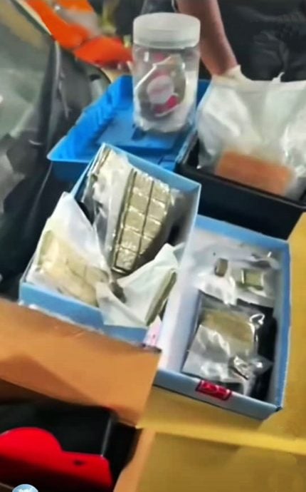 米昔拉警方逮捕一名43岁男子，搜出假枪与毒品。