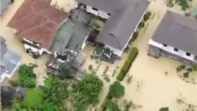 长命雨来袭  雪隆多地水灾土崩