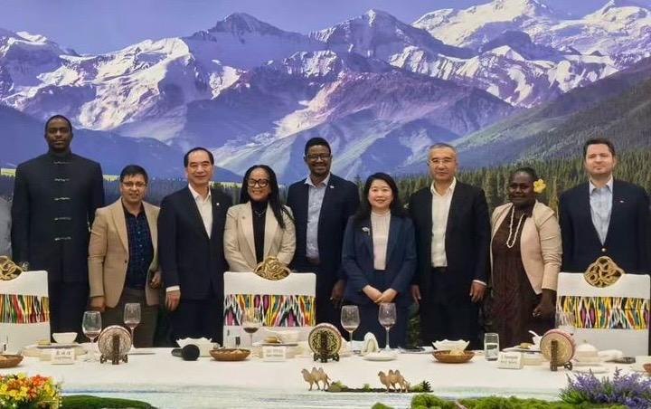 罗可谦在交流会上致词时说，和平、包容与合作是多元社会稳定发展的重要基础 ／艾瑾