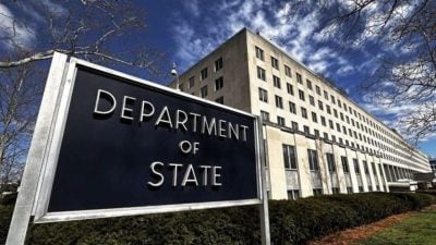 反对武力胁迫改变台海现状  美国务院主动发声挺日本　