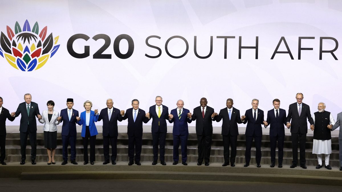 美抵制G20南非峰会 各国破例开幕即通过领袖宣言