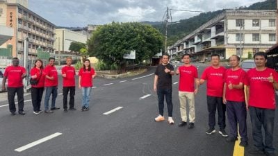 张哲敏：耗资40万   金宝新旧街场陆续提升