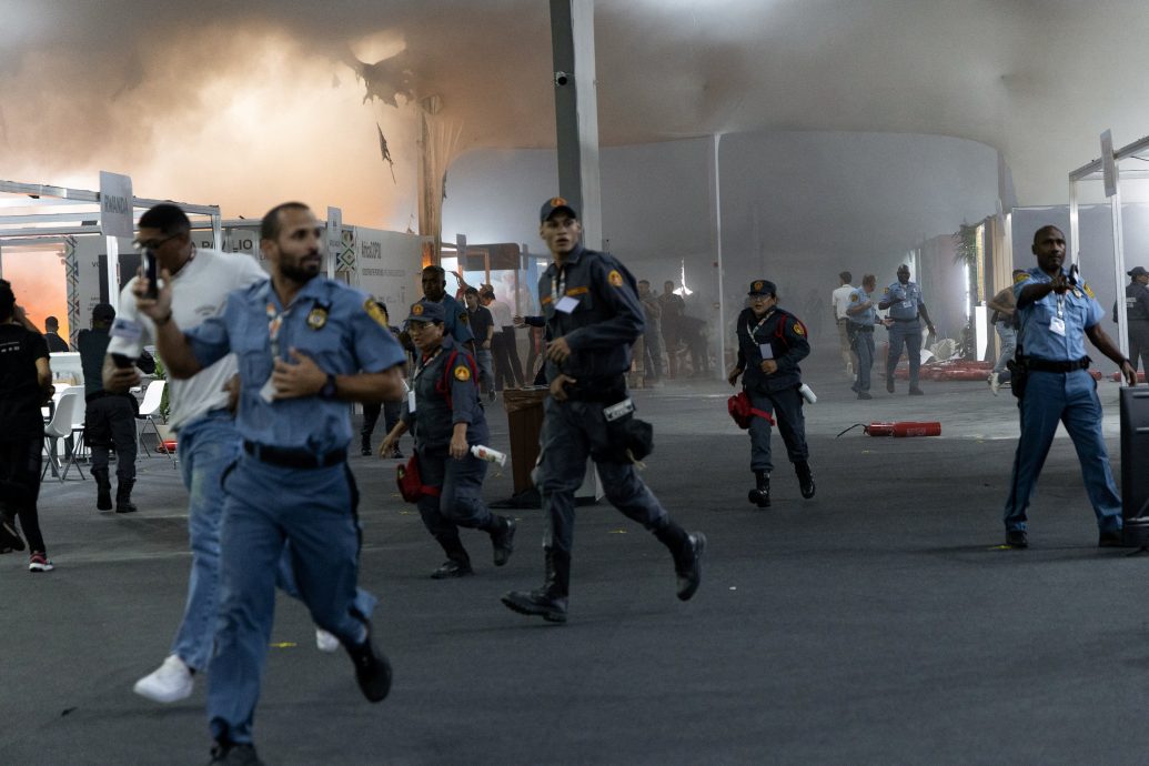 联合国气候变化大会主会场发生火灾 13人吸入浓烟