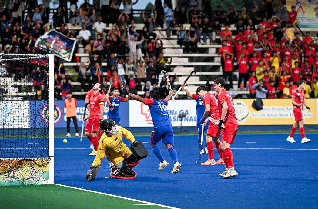 苏丹阿兹兰沙杯钩球赛| 1比9惨败比利时 大马主场决赛梦碎